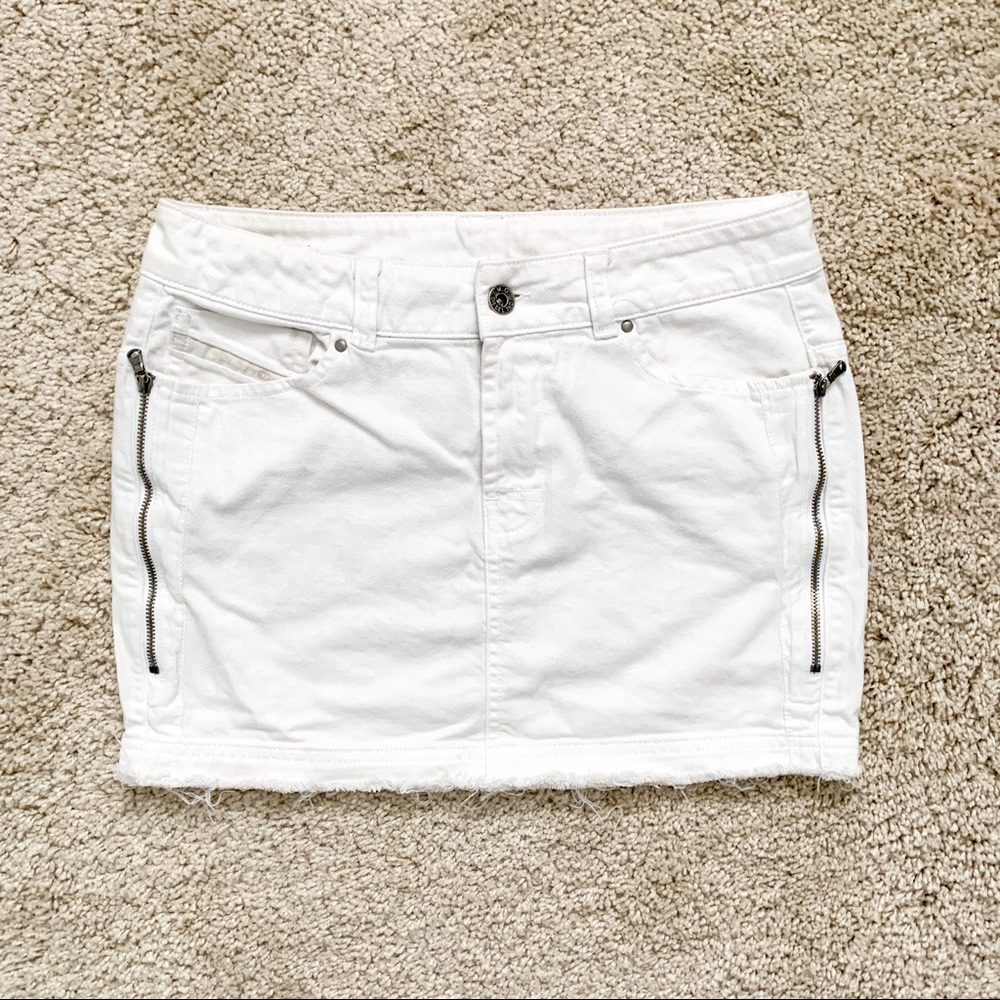Diesel denim mini skirt